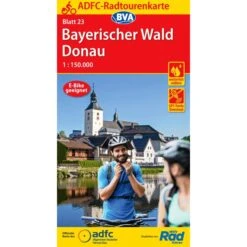 ADFC-RADTOURENKARTE 23 BAYERISCHER WALD DONAU 1:150.000 - Fahrradkarte