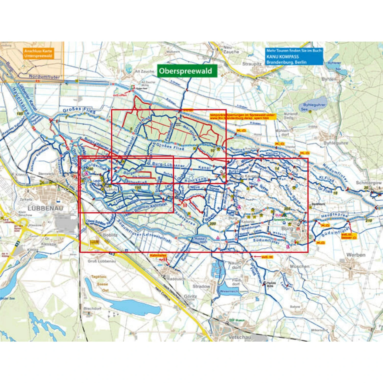 KANU KOMPAKT SPREEWALD - Gewässerführer 5 KANU KOMPAKT SPREEWALD - Gewässerführer – Bild 3