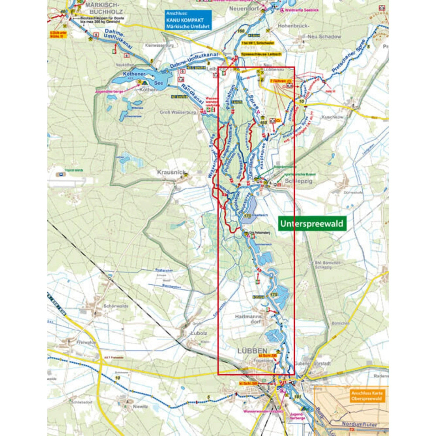 KANU KOMPAKT SPREEWALD - Gewässerführer 6 KANU KOMPAKT SPREEWALD - Gewässerführer – Bild 4