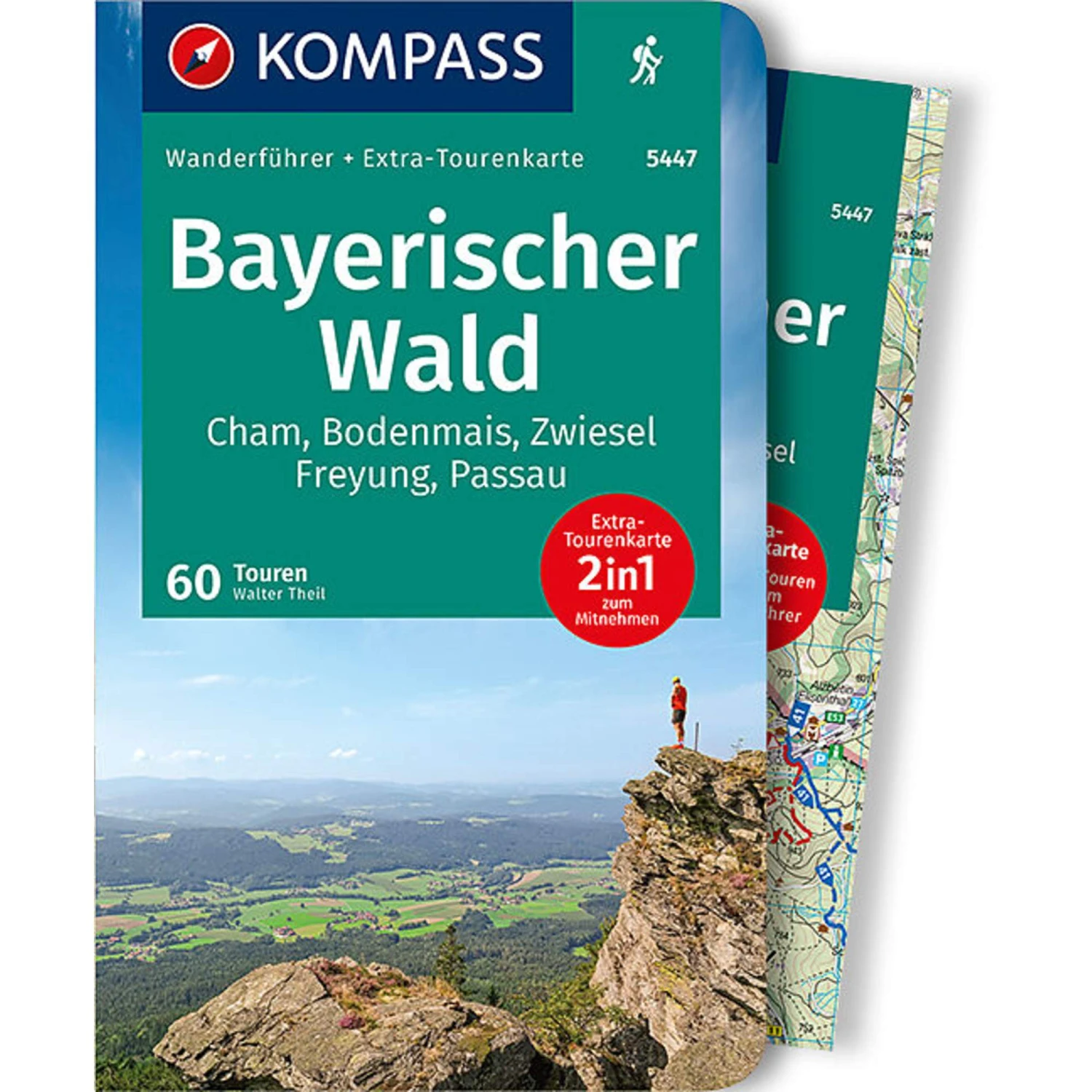 BAYERISCHER WALD M. KARTE - Wanderführer 3 BAYERISCHER WALD M. KARTE - Wanderführer