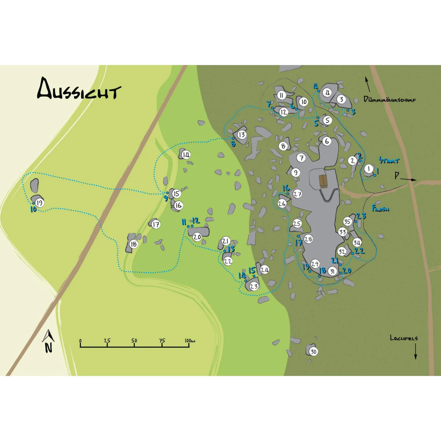 BOULDERING BREITER STEIN - Kletterführer 8 BOULDERING BREITER STEIN - Kletterführer – Bild 6