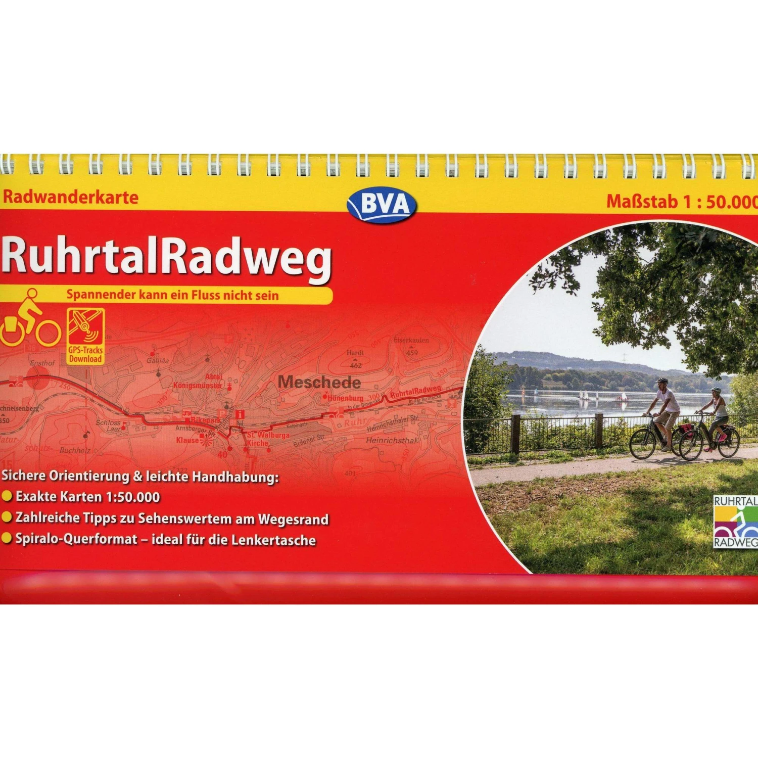 KOMPAKT-SPIRALO BVA RUHRTALRADWEG 1:50.000 - Radwanderführer 3 KOMPAKT-SPIRALO BVA RUHRTALRADWEG 1:50.000 - Radwanderführer