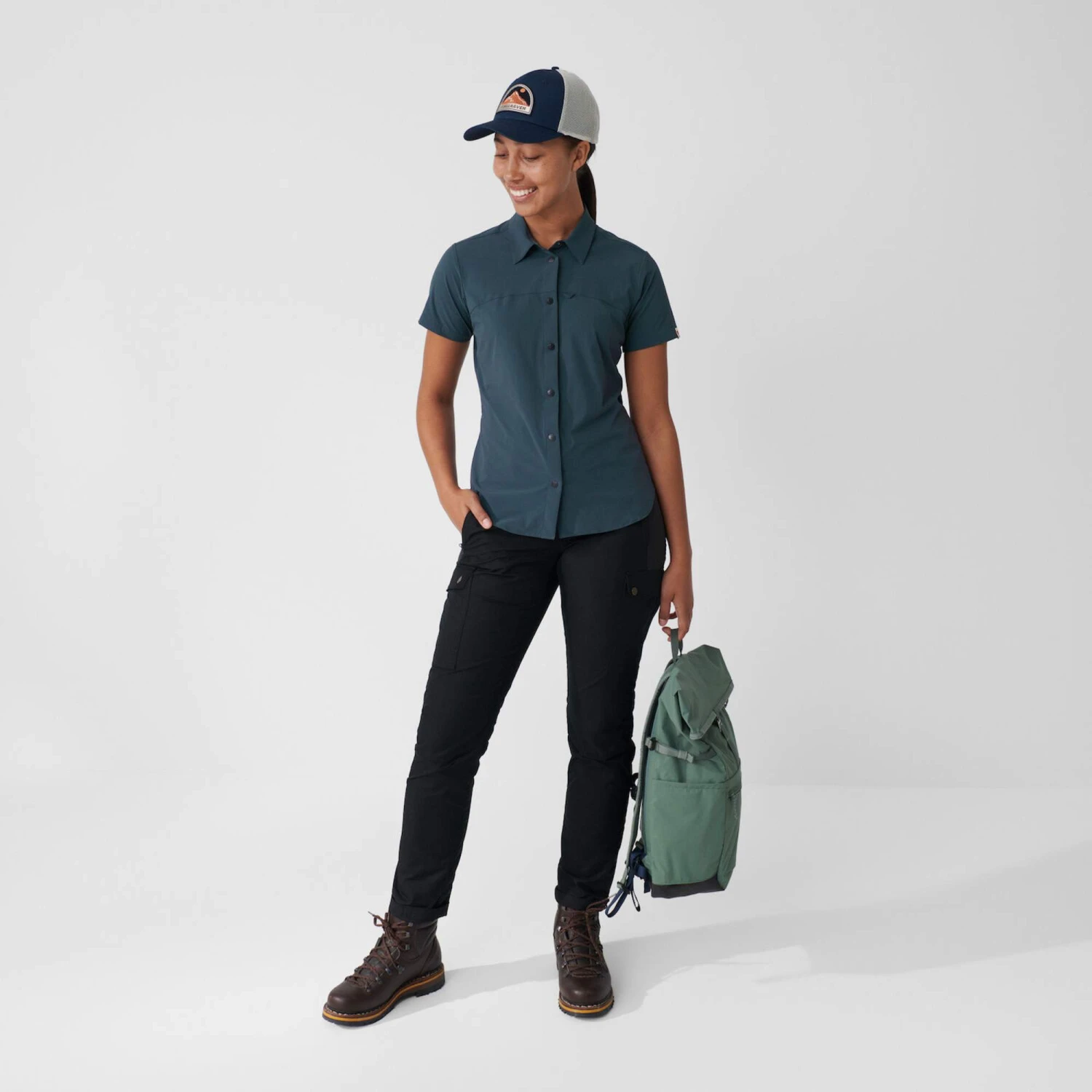 FJÄLLRÄVEN HIGH COAST LITE SHIRT SS W Damen - Outdoor Bluse 7 FJÄLLRÄVEN HIGH COAST LITE SHIRT SS W Damen - Outdoor Bluse – Bild 5