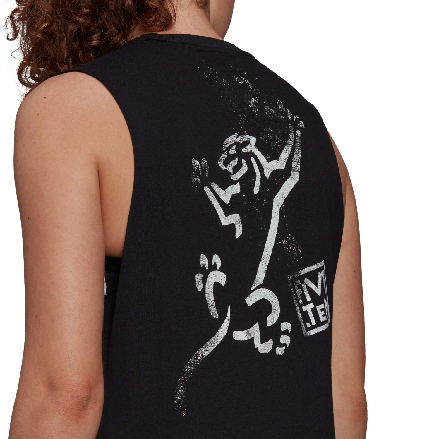 ADIDAS FIVE TEN STEALTH CAT GRAPHIC TANK TOP Damen - Trägershirt – Bild 7