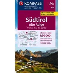 SÜDTIROL - ALTO ADIGE 1:50 000 - Fahrradkarte