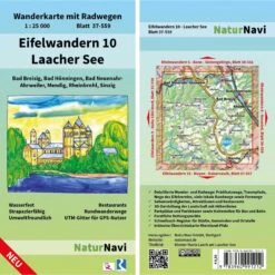 EIFELWANDERN 10 - LAACHER SEE 1:25 000 - Wanderkarte