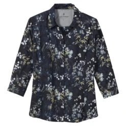 Royal Robbins EXPEDITION II PRINT 3/4 SLEEVE Damen - Outdoor Bluse -Sport Kleidung Welt 5637931778 c expedition ii print 34 sleeve royal robbins 24