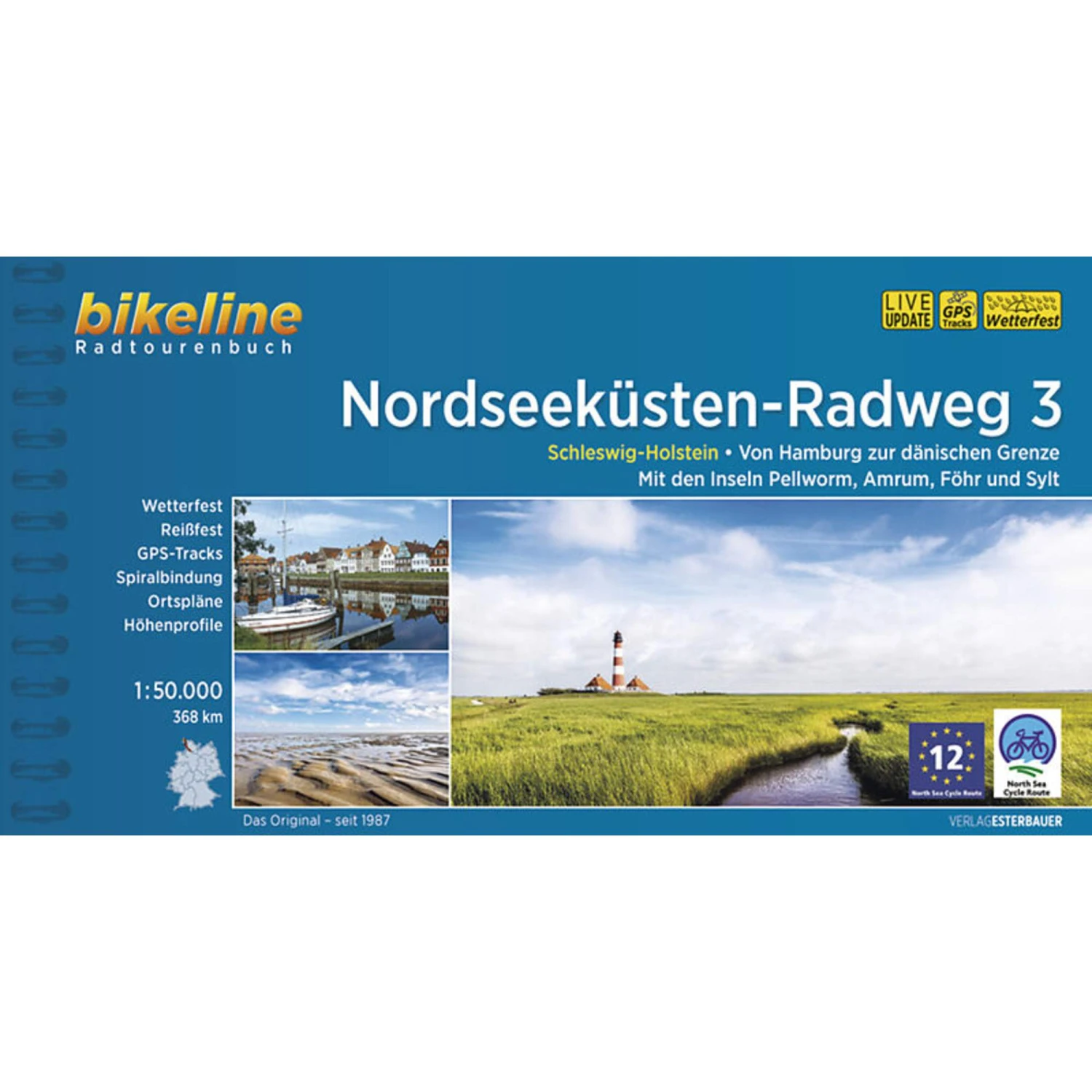 NORDSEEKÜSTEN-RADWEG 3 - Radwanderführer 3 NORDSEEKÜSTEN-RADWEG 3 - Radwanderführer