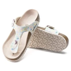 Birkenstock GIZEH KIDS BFDD SUMMER FLORAL Kinder - Freizeitsandalen -Sport Kleidung Welt 5637938537 c gizeh kids bfdd summer floral birkenstock 24