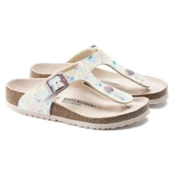 Birkenstock GIZEH KIDS BFDD SUMMER FLORAL Kinder - Freizeitsandalen -Sport Kleidung Welt 5637938537 d gizeh kids bfdd summer floral birkenstock 24