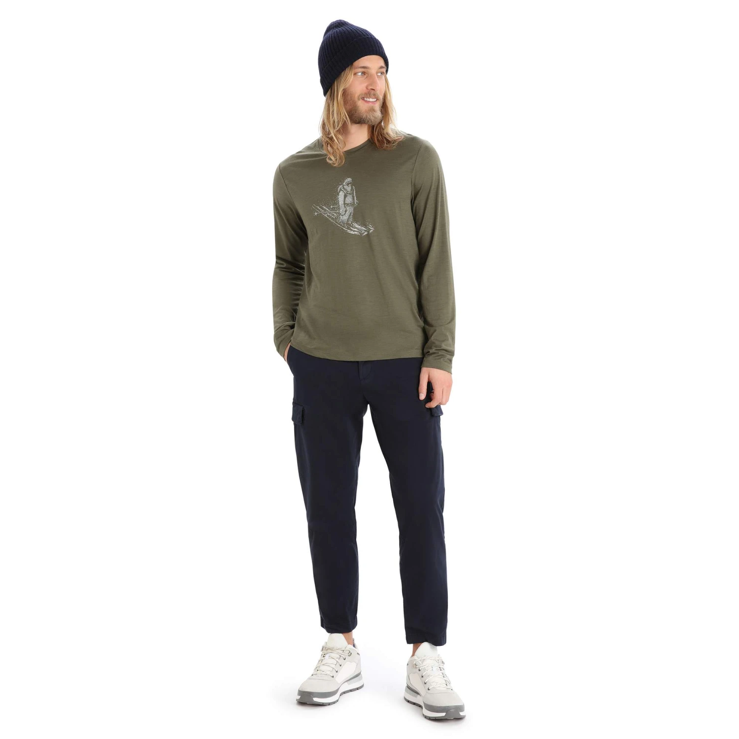 Icebreaker TECH LITE II LS TEE SKIING YETI Herren - Langarmshirt 6 Icebreaker TECH LITE II LS TEE SKIING YETI Herren - Langarmshirt – Bild 4