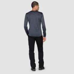 SALEWA PUEZ MELANGE DRY M L/S TEE Herren - Funktionsshirt -Sport Kleidung Welt 5637953382 d puez melange dry m ls tee salewa 24