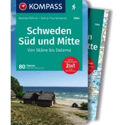 KOMPASS WANDERFÜHRER 5984 SCHWEDEN SÜD UND MITTE - Wanderführer
