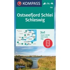 KOMPASS WANDERKARTE 708 OSTSEEFJORD SCHLEI, SCHLESWIG