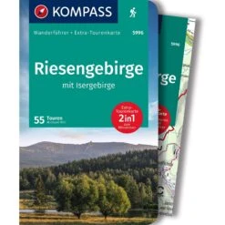 KOMPASS WANDERFÜHRER RIESENGEBIRGE MIT ISERGEBIRGE