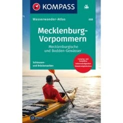 KOMPASS WASSERWANDERATLAS MECKLENBURG-VORPOMMERN - Wasserkarte