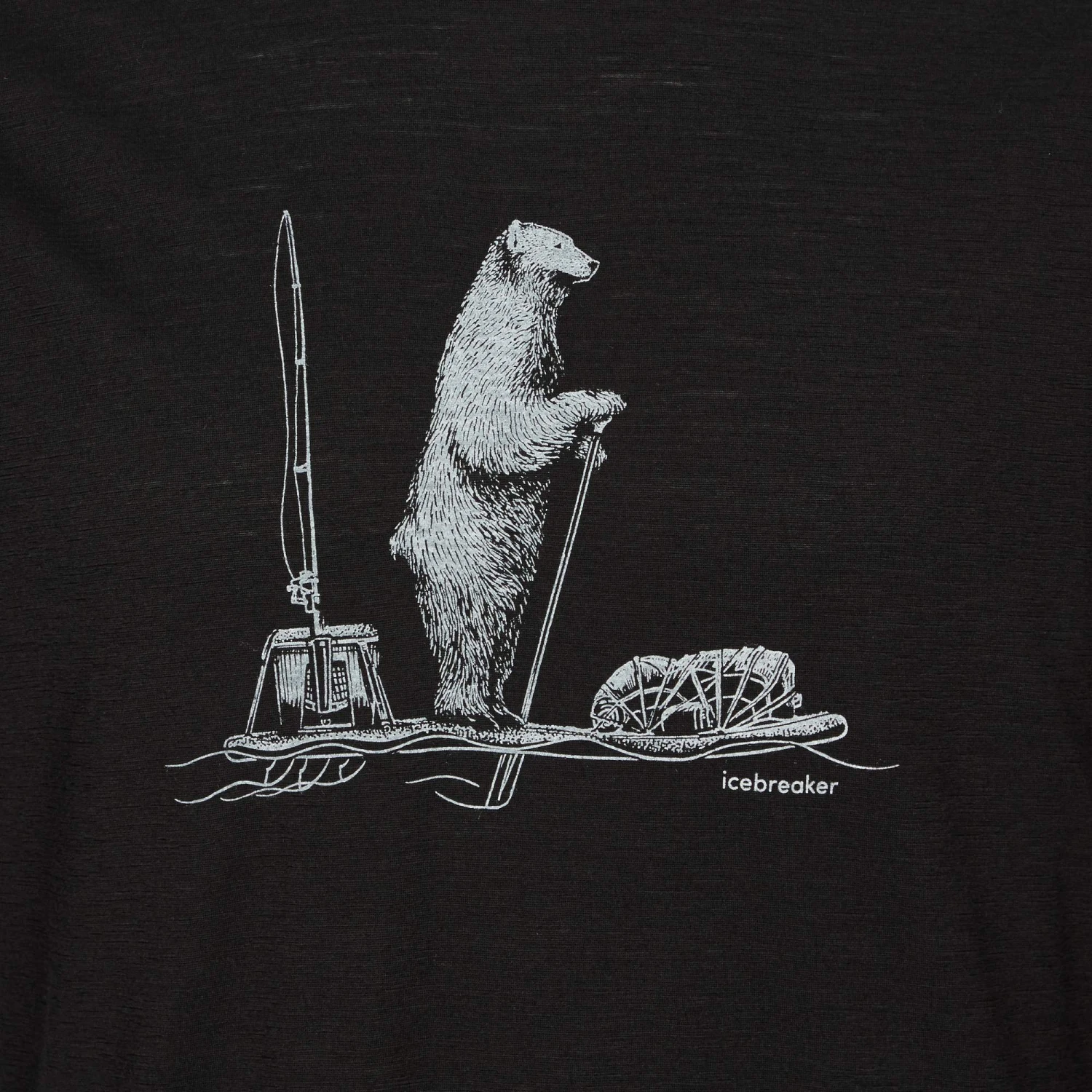 Icebreaker MEN TECH LITE II SS TEE POLAR PADDLE Herren - Funktionsshirt – Bild 3