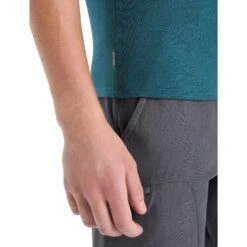 Icebreaker MEN HIKE SS TOP Herren - Funktionsshirt -Sport Kleidung Welt 5638009244 g men hike ss top icebreaker 24