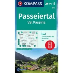 KOMPASS WANDERKARTE 044 PASSEIERTAL 1:25.000