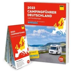 ADAC CAMPINGFÜHRER DEUTSCHLAND/NORDEUROPA 2023 - Reiseführer