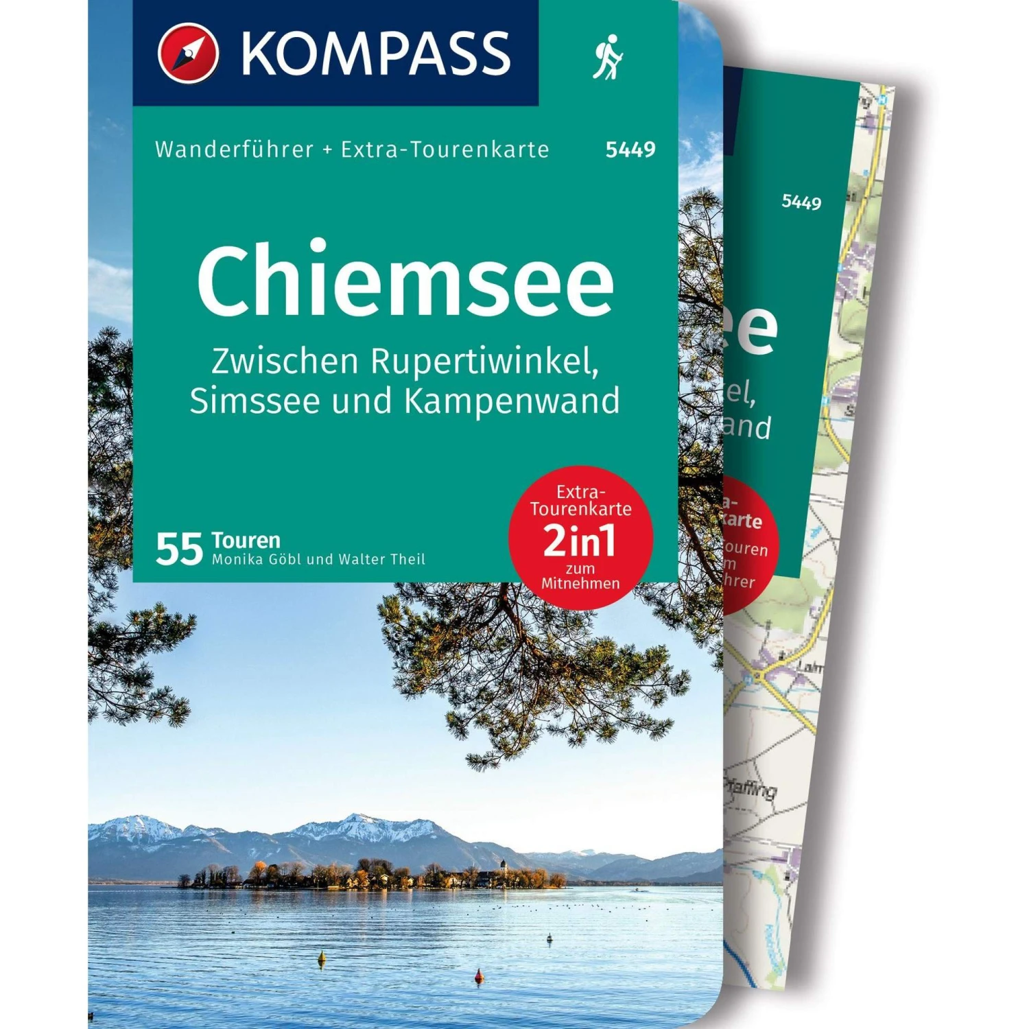 KOMPASS WANDERFÜHRER CHIEMSEE 3 KOMPASS WANDERFÜHRER CHIEMSEE