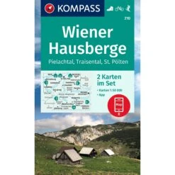 KOMPASS WANDERKARTE 210 WIENER HAUSBERGE