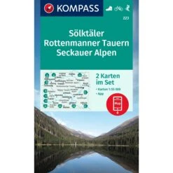 KOMPASS WANDERKARTE 223 SÖLKTÄLER, ROTTENMANNER TAUERN
