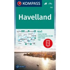KOMPASS WANDERKARTE 745 HAVELLAND
