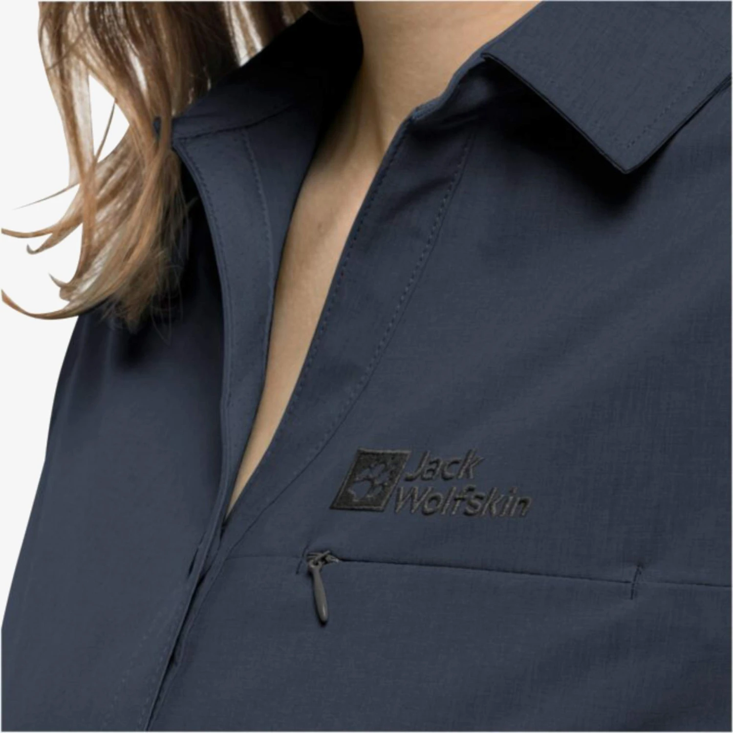 Jack Wolfskin PEAK SHIRT W Damen - Outdoor Bluse 5 Jack Wolfskin PEAK SHIRT W Damen - Outdoor Bluse – Bild 3