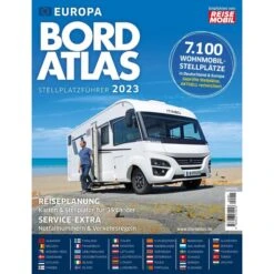 BORDATLAS STELLPLATZFÜHRER 2023 - Stellplatzführer