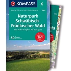 KOMPASS WANDERFÜHRER NATURPARK SCHWÄBISCH-FRÄNKISCHER WALD