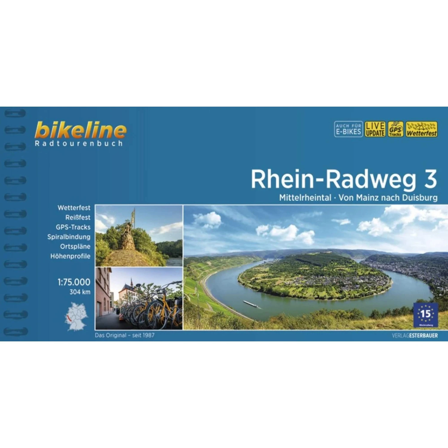RHEIN-RADWEG TEIL 3 - Radwanderführer 3 RHEIN-RADWEG TEIL 3 - Radwanderführer