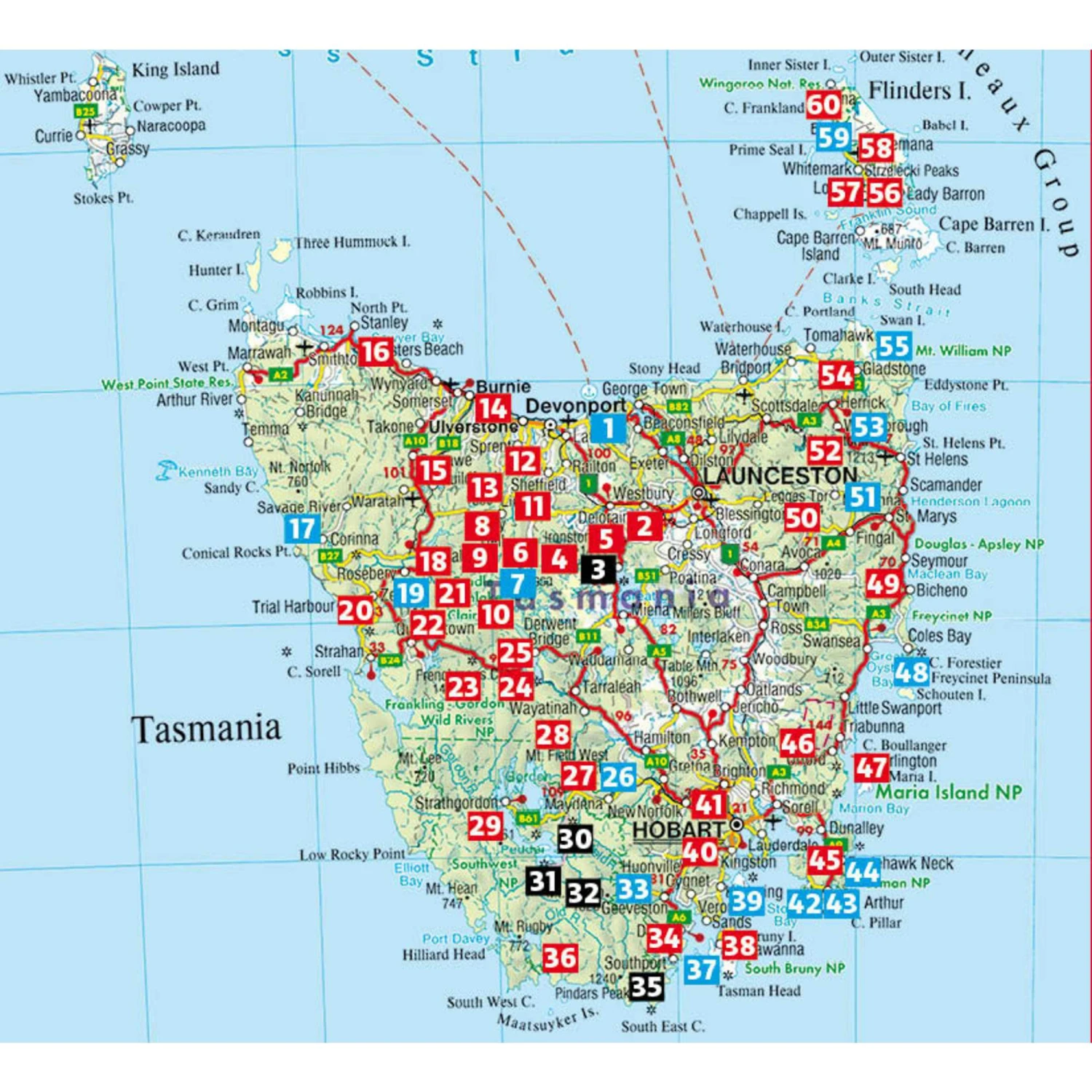 TASMANIEN - Wanderführer 4 TASMANIEN - Wanderführer – Bild 2