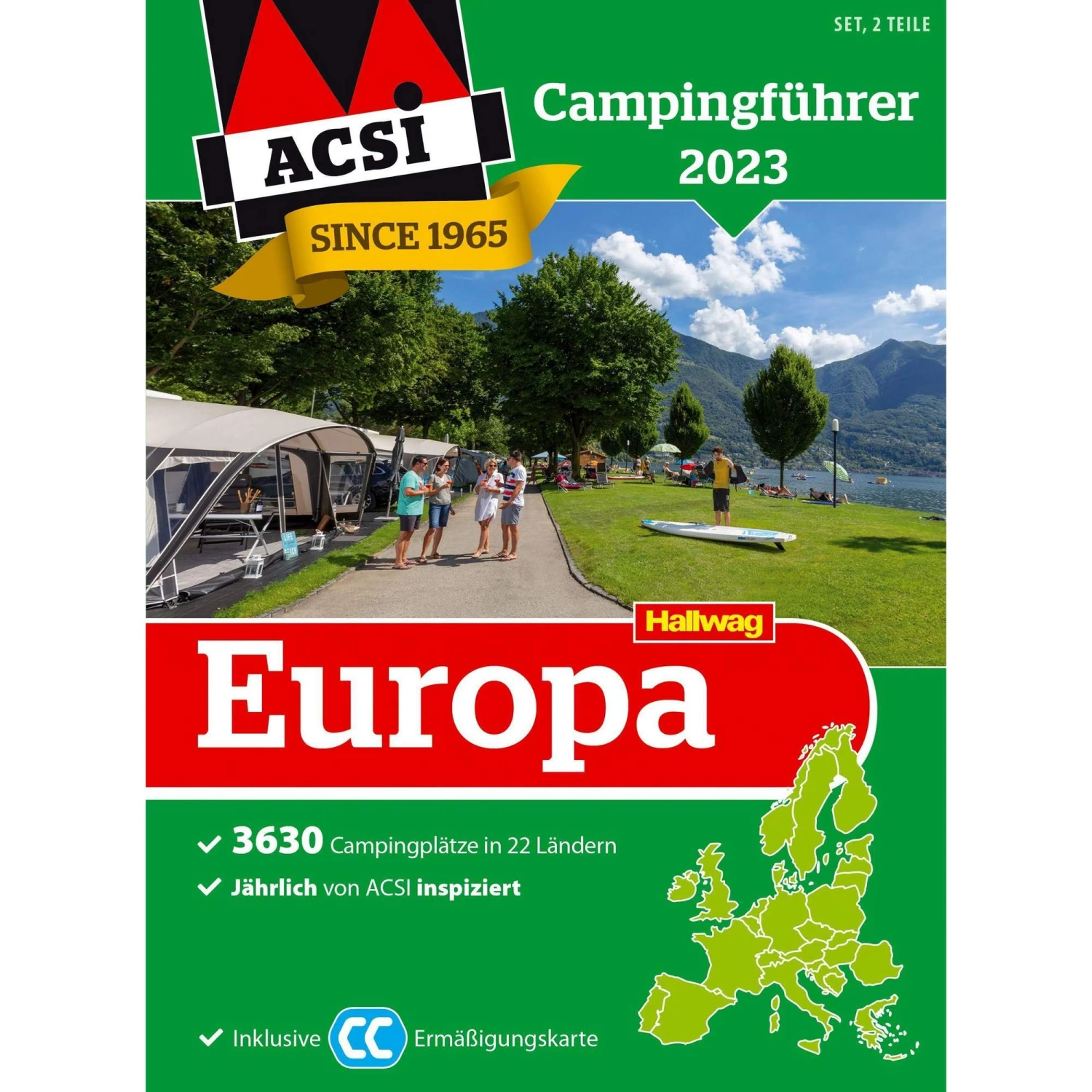 ACSI CAMPINGFÜHRER EUROPA 2023 - Stellplatzführer 3 ACSI CAMPINGFÜHRER EUROPA 2023 - Stellplatzführer