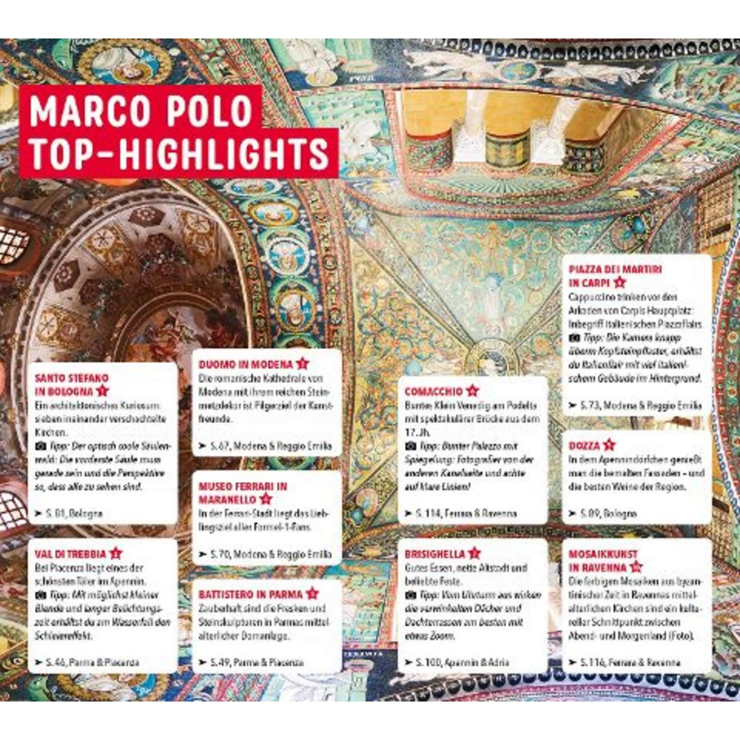 MARCO POLO REISEFÜHRER EMILIA-ROMAGNA, BOLOGNA, PARMA - Reiseführer 4 MARCO POLO REISEFÜHRER EMILIA-ROMAGNA, BOLOGNA, PARMA - Reiseführer – Bild 2