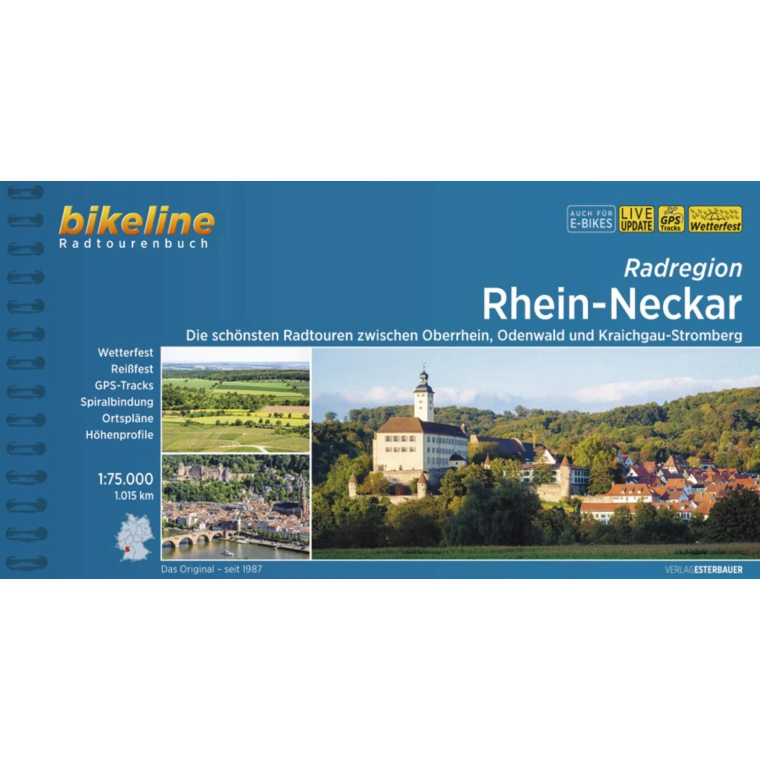 RADREGION RHEIN-NECKAR - Radwanderführer 3 RADREGION RHEIN-NECKAR - Radwanderführer