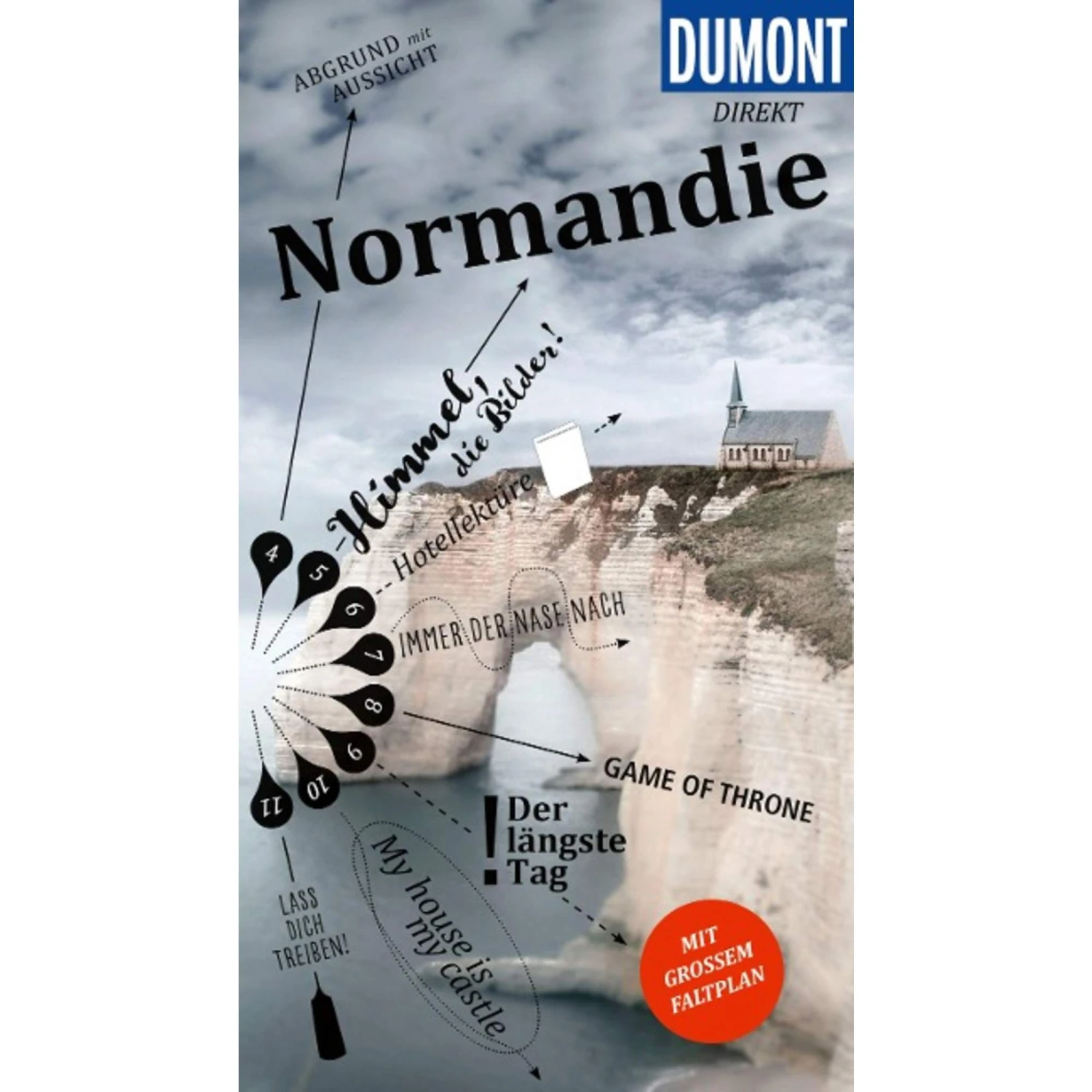 DUMONT DIREKT REISEFÜHRER NORMANDIE - Reiseführer 3 DUMONT DIREKT REISEFÜHRER NORMANDIE - Reiseführer