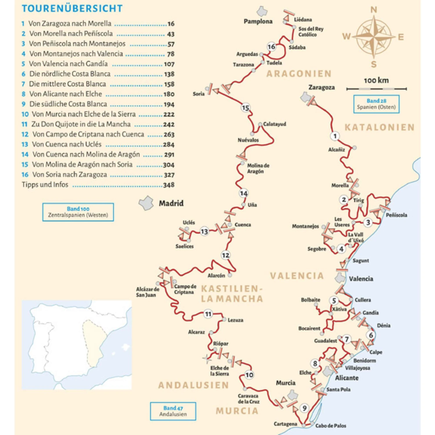 ENTDECKERTOUREN MIT DEM WOHNMOBIL ZENTRALSPANIEN DER OSTEN - Reiseführer 4 ENTDECKERTOUREN MIT DEM WOHNMOBIL ZENTRALSPANIEN DER OSTEN - Reiseführer – Bild 2