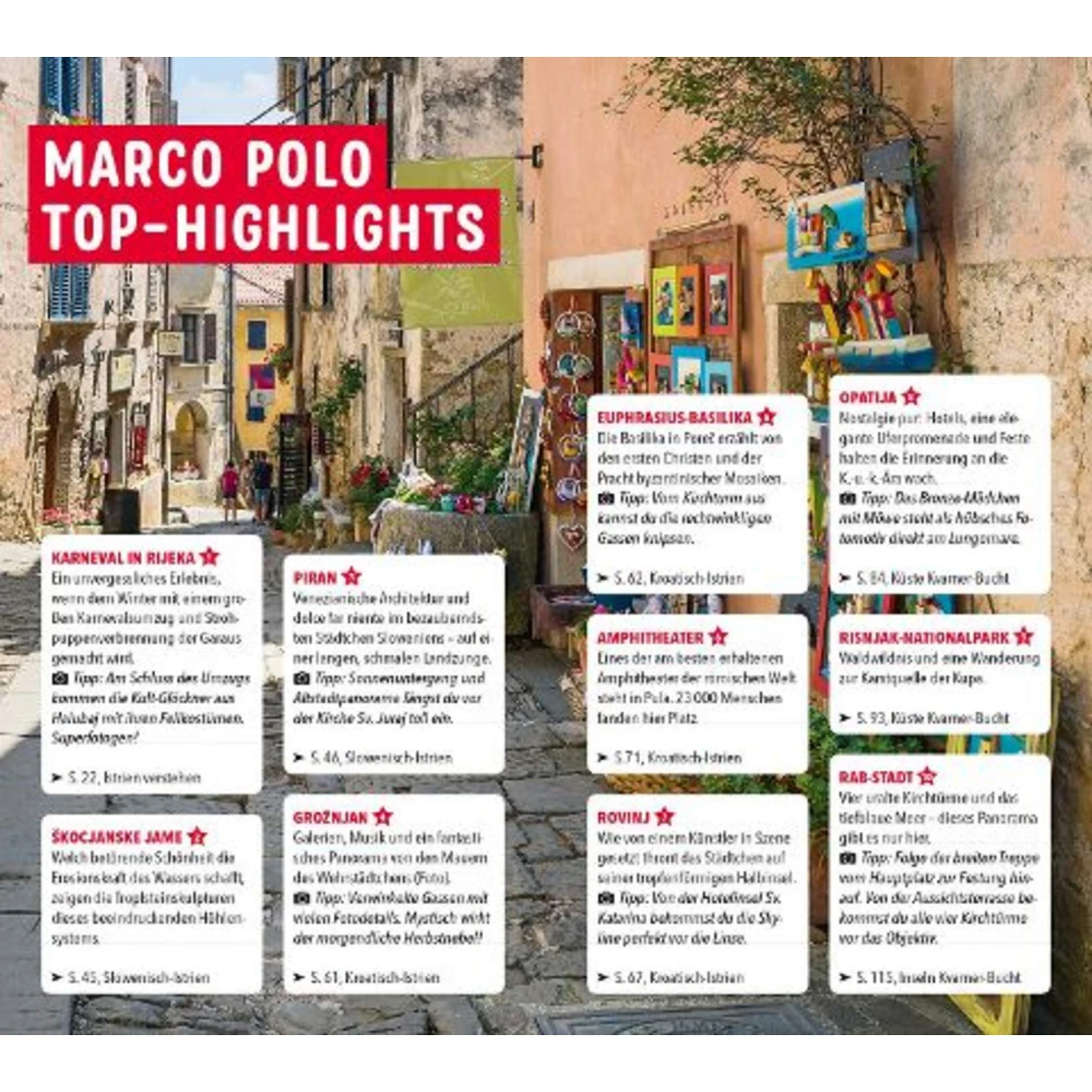 MARCO POLO REISEFÜHRER KROATISCHE KÜSTE ISTRIEN, KVARNER 4 MARCO POLO REISEFÜHRER KROATISCHE KÜSTE ISTRIEN, KVARNER – Bild 2