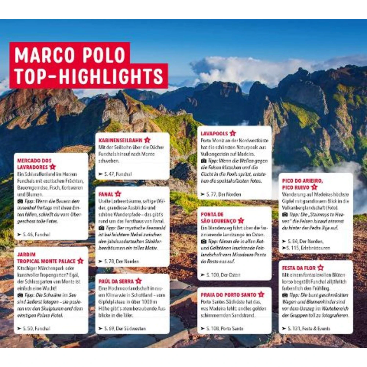 MARCO POLO REISEFÜHRER MADEIRA, PORTO SANTO 4 MARCO POLO REISEFÜHRER MADEIRA, PORTO SANTO – Bild 2