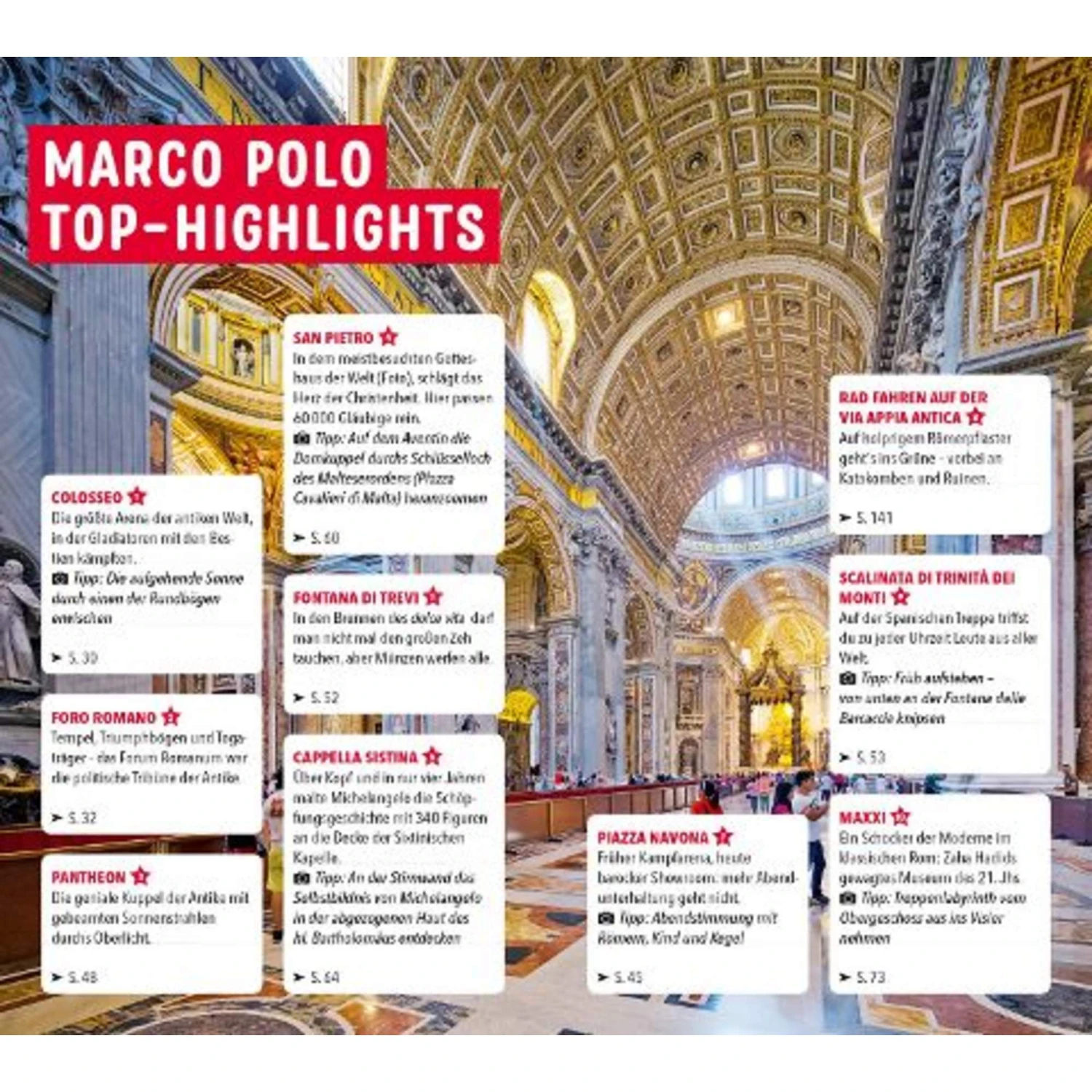 MARCO POLO REISEFÜHRER ROM 4 MARCO POLO REISEFÜHRER ROM – Bild 2