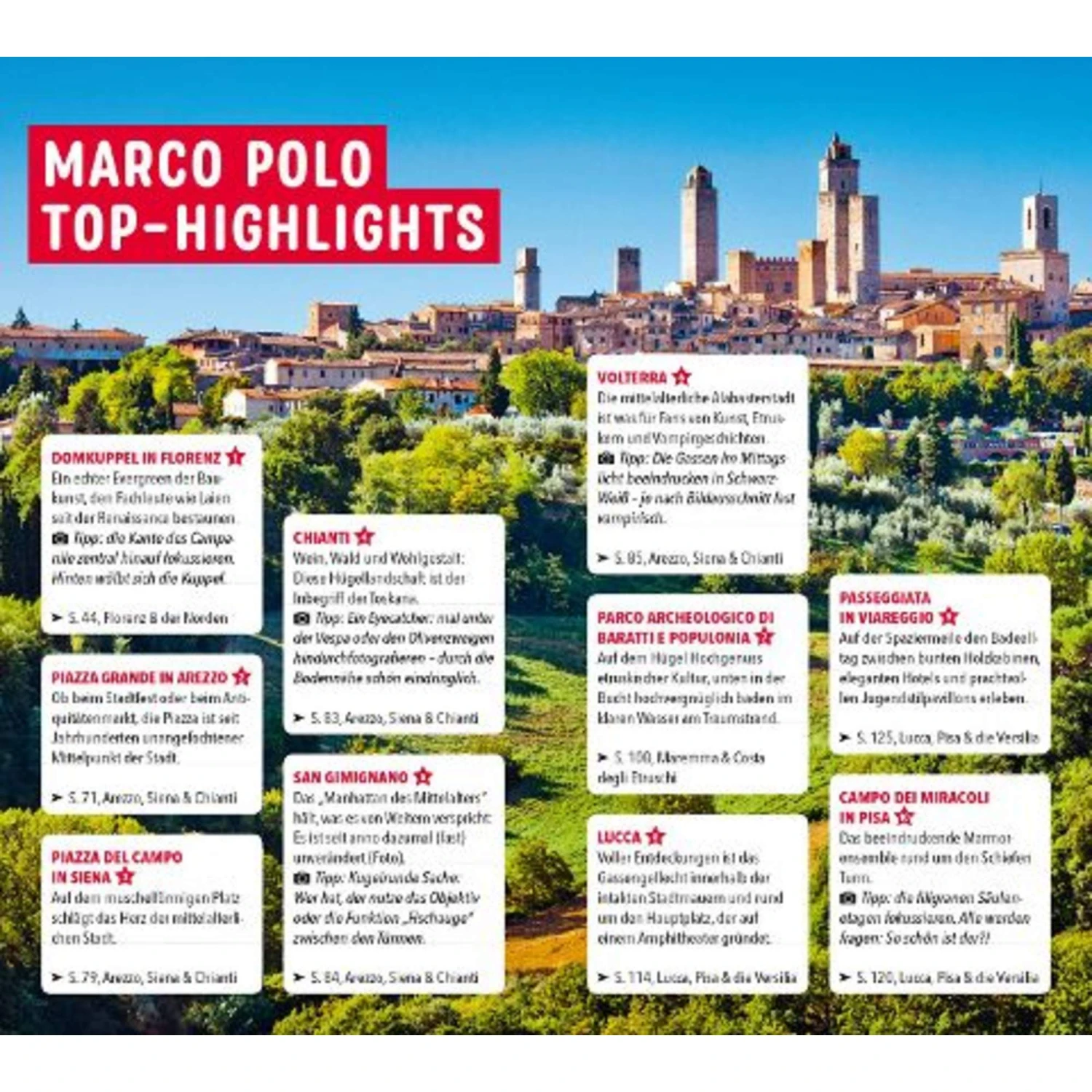 MARCO POLO REISEFÜHRER TOSKANA 4 MARCO POLO REISEFÜHRER TOSKANA – Bild 2