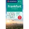 KOMPASS WANDERKARTEN-SET 828 FRANKFURT U.UMGEBUNG (2 KARTEN)