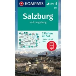 KOMPASS WANDERKARTEN-SET 291 SALZBURG UND UMGEBUNG