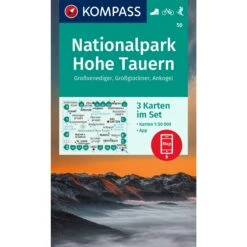 KOMPASS WANDERKARTEN-SET 50 NATIONALPARK HOHE TAUERN