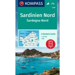 KOMPASS WANDERKARTEN-SET 2497 SARDINIEN NORD