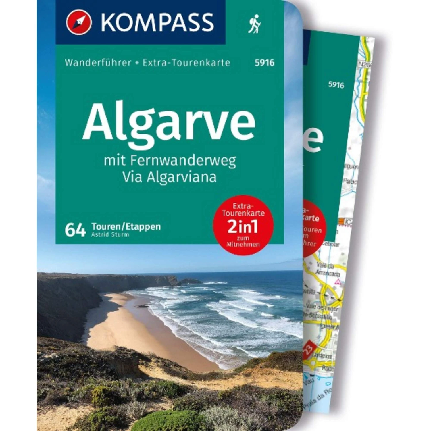 KOMPASS WANDERFÜHRER ALGARVE + FERNWANDERWEG VIA ALGARVIANA 3 KOMPASS WANDERFÜHRER ALGARVE + FERNWANDERWEG VIA ALGARVIANA