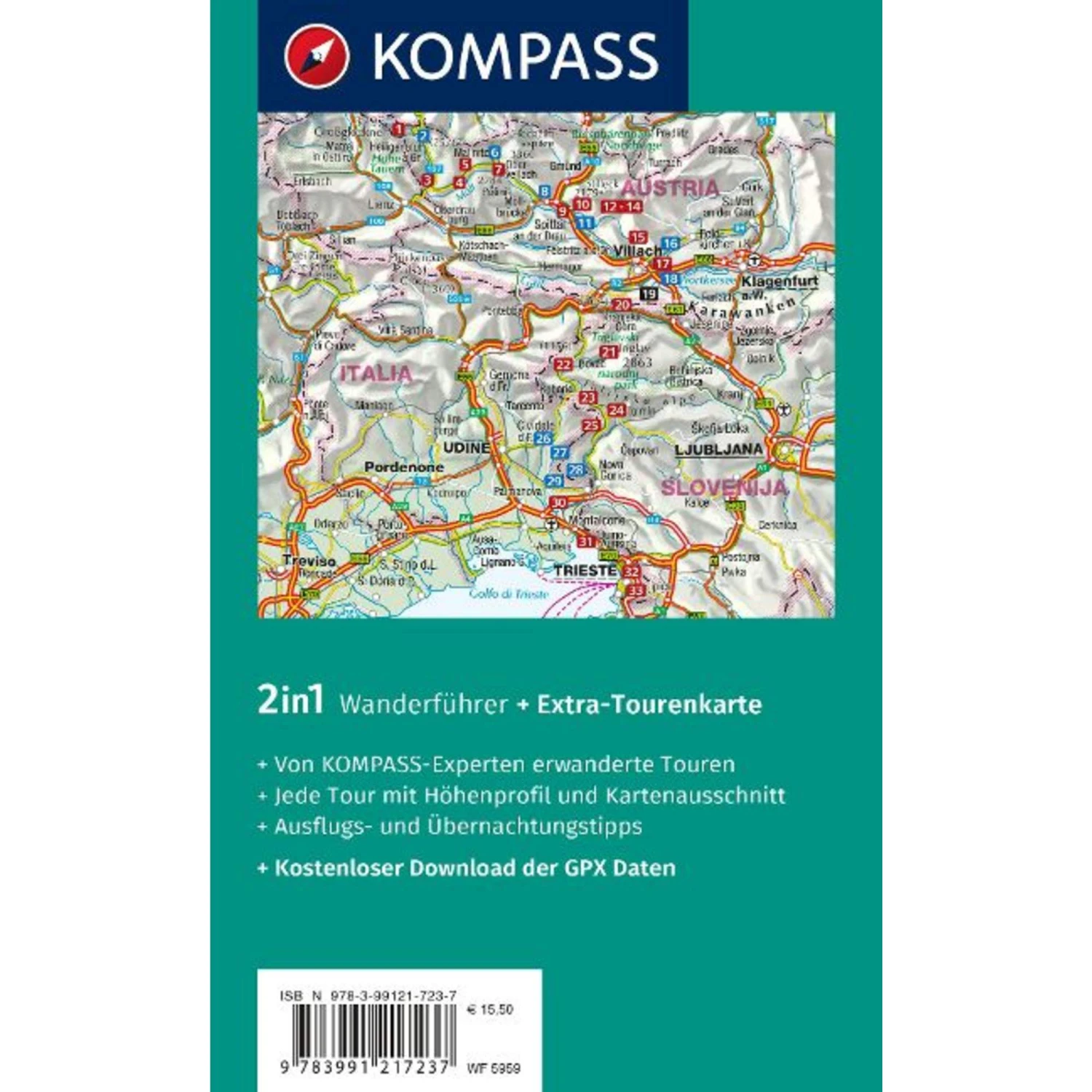KOMPASS WANDERFÜHRER ALPEADRIATRAIL 4 KOMPASS WANDERFÜHRER ALPEADRIATRAIL – Bild 2