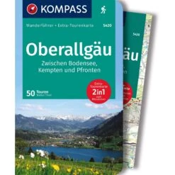 KOMPASS WANDERFÜHRER OBERALLGÄU, 50 TOUREN