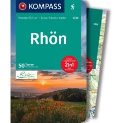 KOMPASS WANDERFÜHRER RHÖN, 50 TOUREN